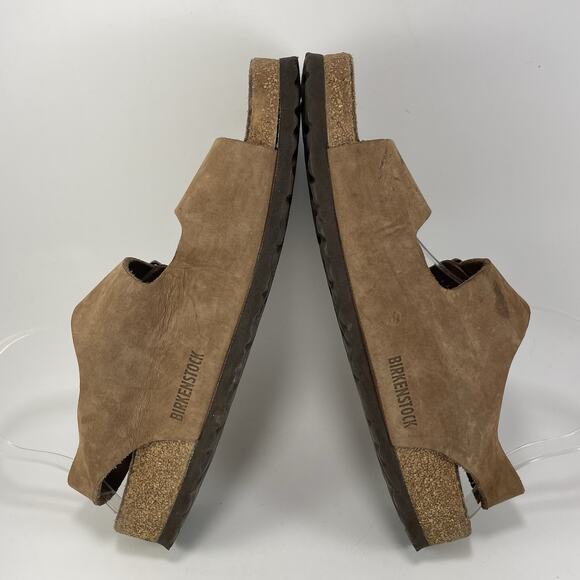 Birkenstock Milano Back Strap Sandals Mens Size 43 US Size 10-10.5 Brown Soft FB - Picture 6 of 9